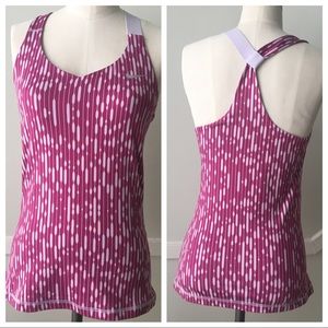 NIKE Tank with Unique Halter Strap and Bra Size Small